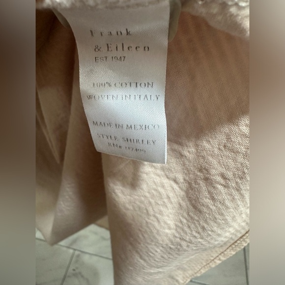 Frank & Eileen NWT Shirley Oversize Corduroy Button-Up Shirt Size small - Picture 8 of 10